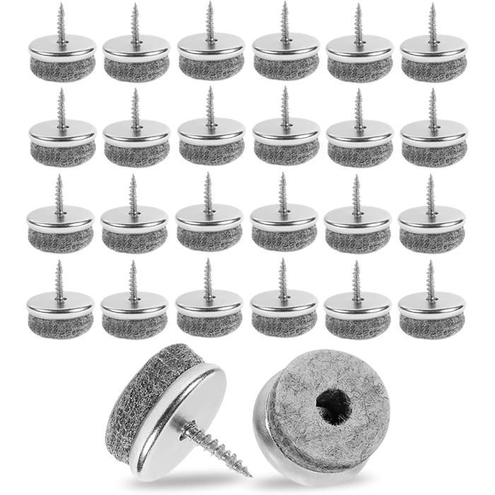FackLOxc 10 Patins Autocollants En Feutre Pour Air Hockey – Diamètres 94/74/59 Mm – Glisse Optimisée