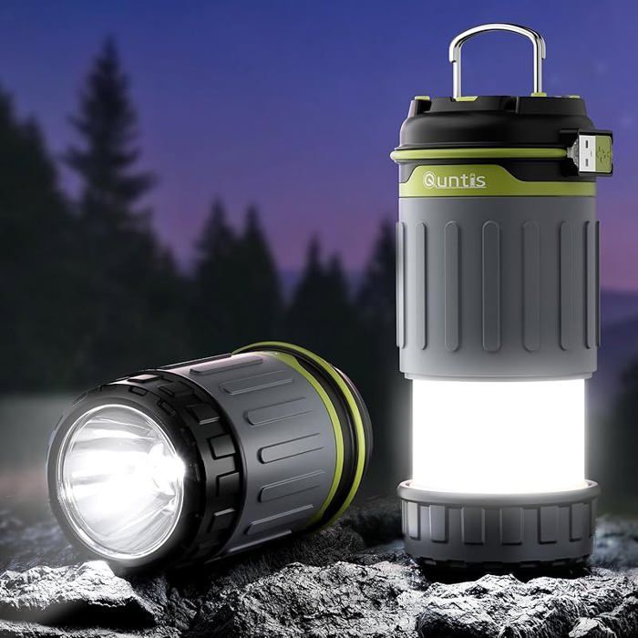 Lampe Camping USB Rechargeable Lampe Camping LED Pliable Magnétique et Suspendue Lanterne Camping avec 3 Modes d LAMPE ANTI-INSECTE