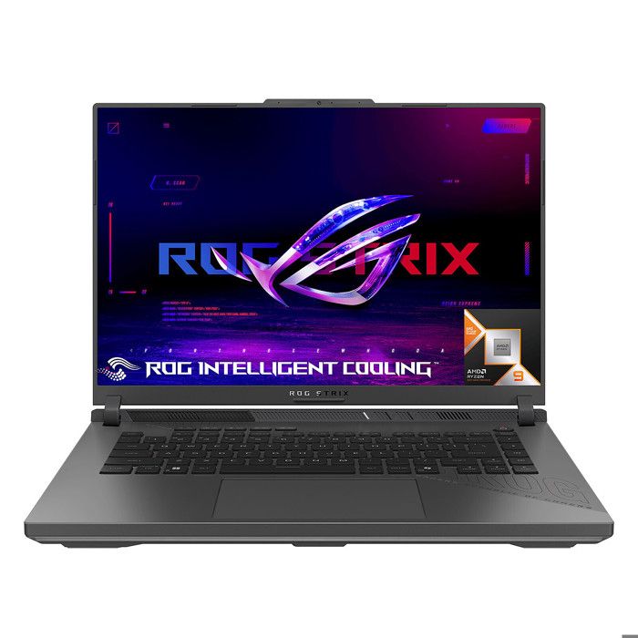 ASUS ROG Strix G16 G614PM RV012W AMD Ryzen 9 8940HX Ordinateur portable 16 WUXGA DDR5 SDRAM SSD GPU pour ordinateur portable NVIDIA GeForce RTX 5060 Wi Fi 6E 802.11ax Windows 11 Home - vue 2