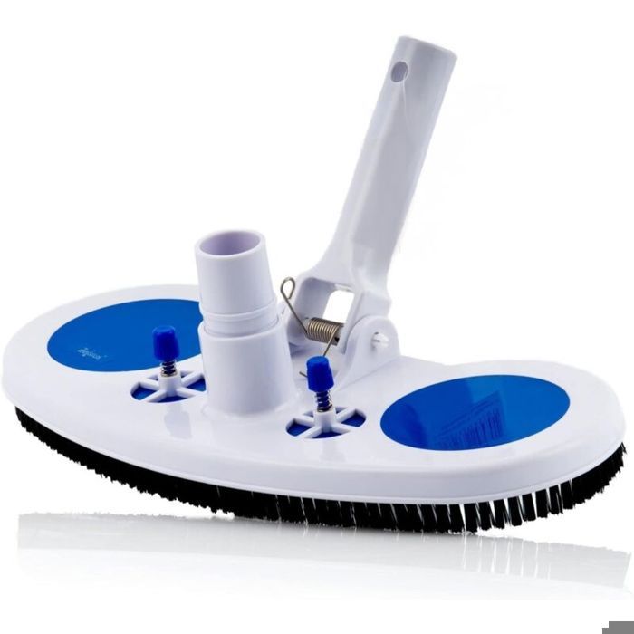Brosse de piscine - PZCC - Ø28-30 mm - Valve de pression réglable - Fond de piscine - Compatible manche télescopique