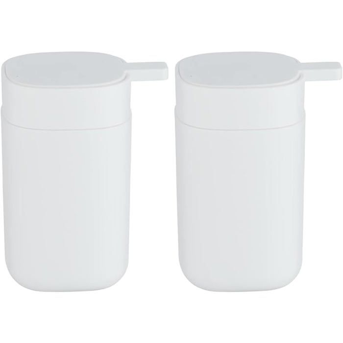 Distributeur de savon rechargeableaccessoire de salle de bain au design Chic tendance pour un style Pack 2 DISTRIBUTEUR DE SAVON