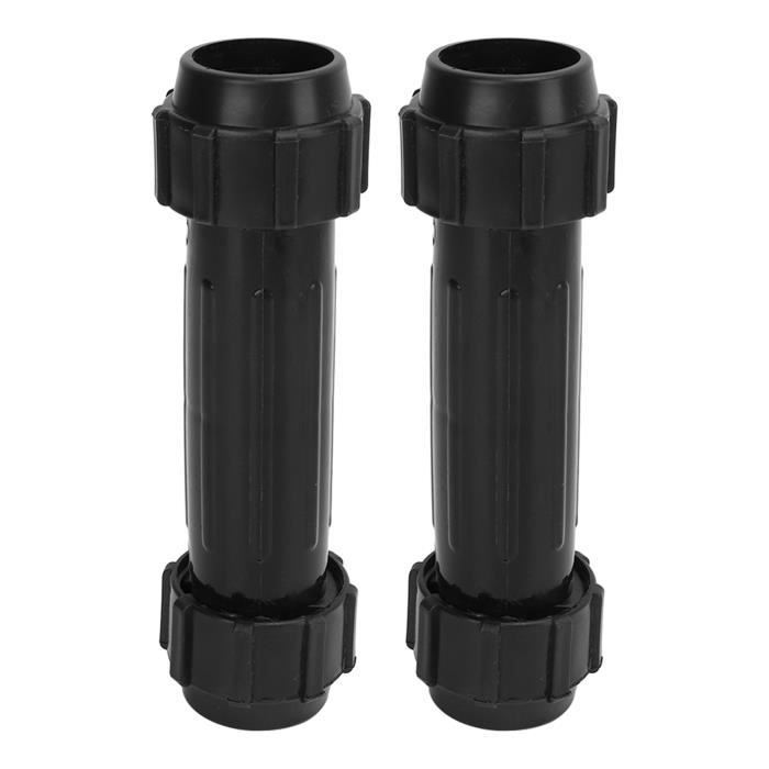 Support De Rame Universel Pour Kayak/canoë - 1 Paire, PVC, Noyau Fer 10mm, Colle Fournie, Noir