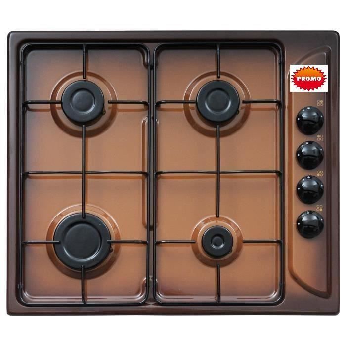 PLAQUE A GAZ BROWN 4 FEUX MEGA PROMO Cdiscount Electroménager