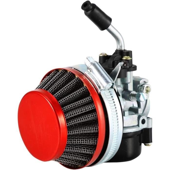 Kit Clapets Racing 19 & Admission 25mm – Entrée 32-40mm Pour Vélo Motorisé 66cc 80cc 100cc – Pièces Performance Noires