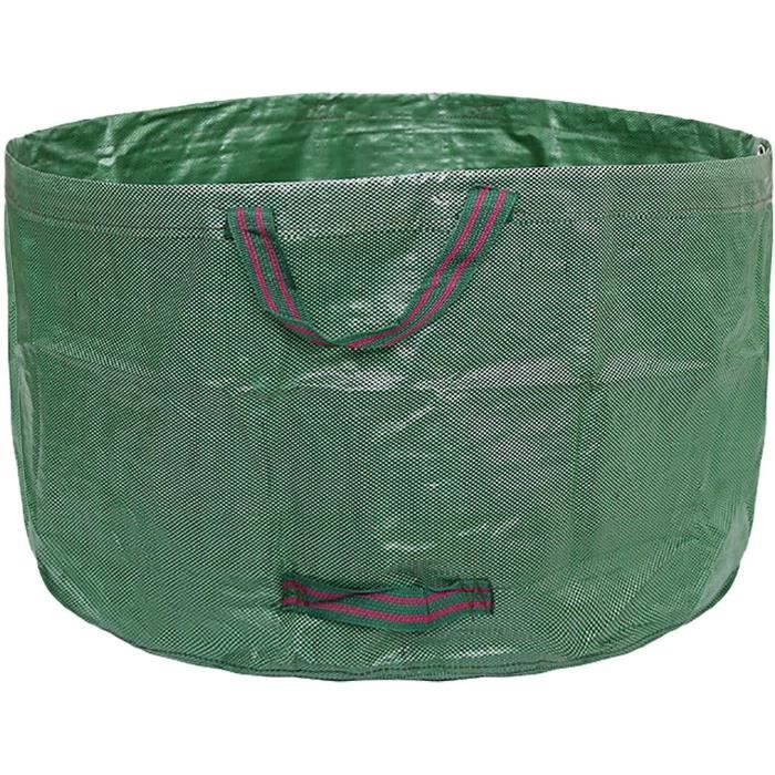 Sac à Feuilles De Jardin 270 L Avec Pelle - Collecteur Réutilisable, Tige Fibre De Verre, Pour Herbe, Débris Extérieur