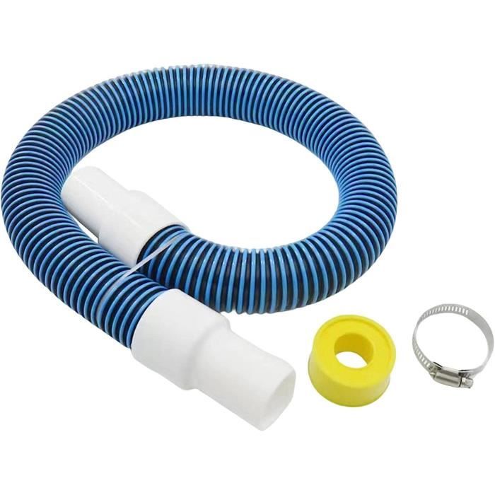 Adaptateur De Vidange Pour Piscine Intex - PVC, Connexion Tuyau D'arrosage - Pour Piscines à Cadre Et Familiales