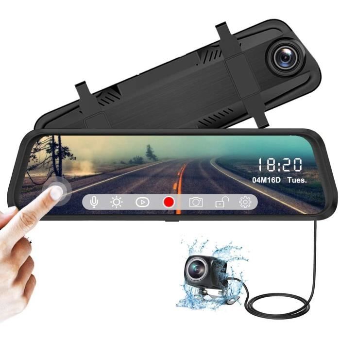 Photo de camera-de-voiture-ydi-dashcam-retroviseur-ecran