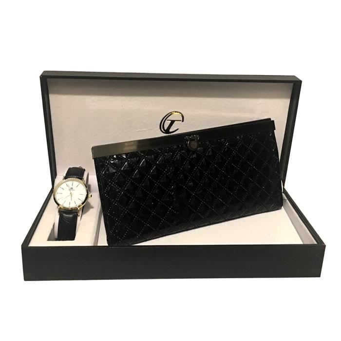 Coffret DANIEL WELLINGTON Montre Femme en Acier Rose et Bracelet -  DW00500001 - Cleor