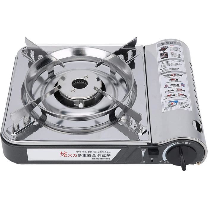 Cikonielf Cuisinière à gaz extérieure MS‑3800DFSB Cuisinière à Gaz