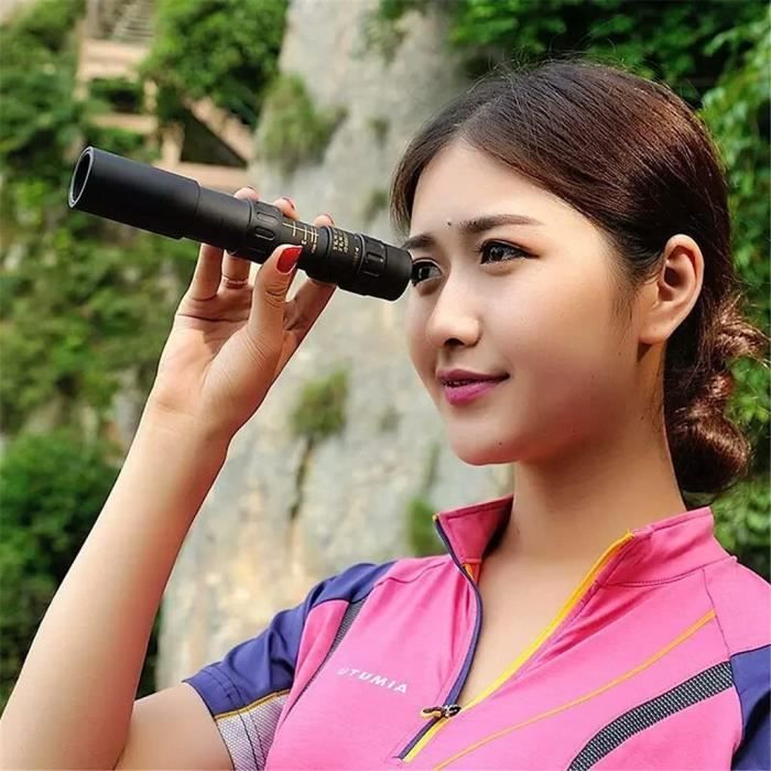 Télescope Monoculare Professonnel Portable, 16x52, Adapté À L