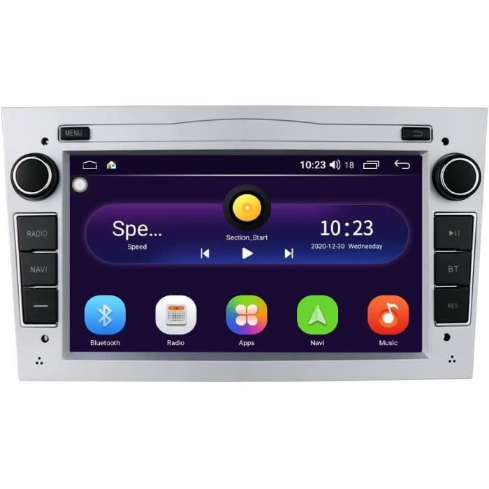 Autoradio 2 DIN Con Schermo 7" Per Opel – Wireless CarPlay/Android Auto, Bluetooth, GPS, Telecamera Posteriore