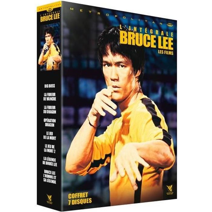 Coffret l'intégrale Bruce Lee 7 DVD
