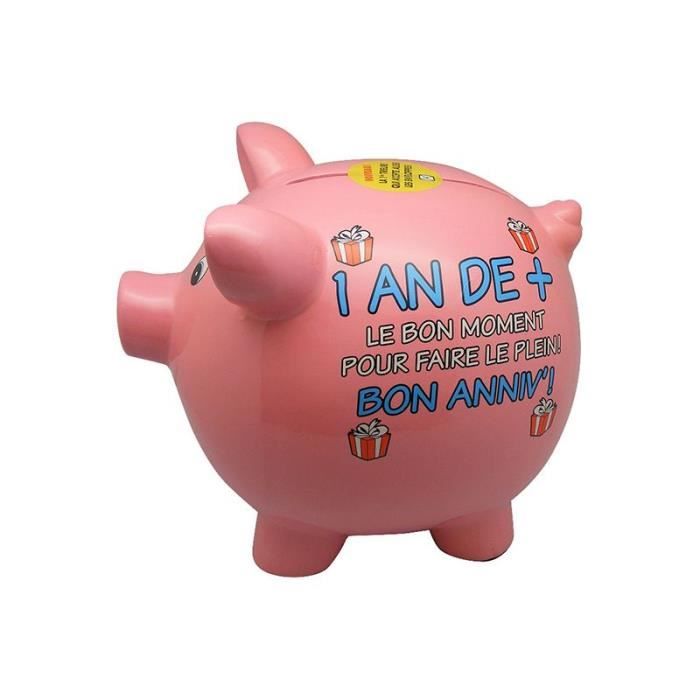 Tirelire Urne Cochon Geant Anniversaire Cdiscount Maison