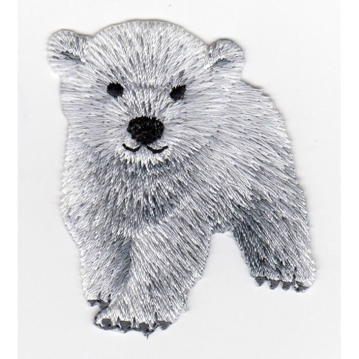 Ecusson Thermocollant Bebe Ours Polaire Cdiscount Beaux Arts Et Loisirs Creatifs