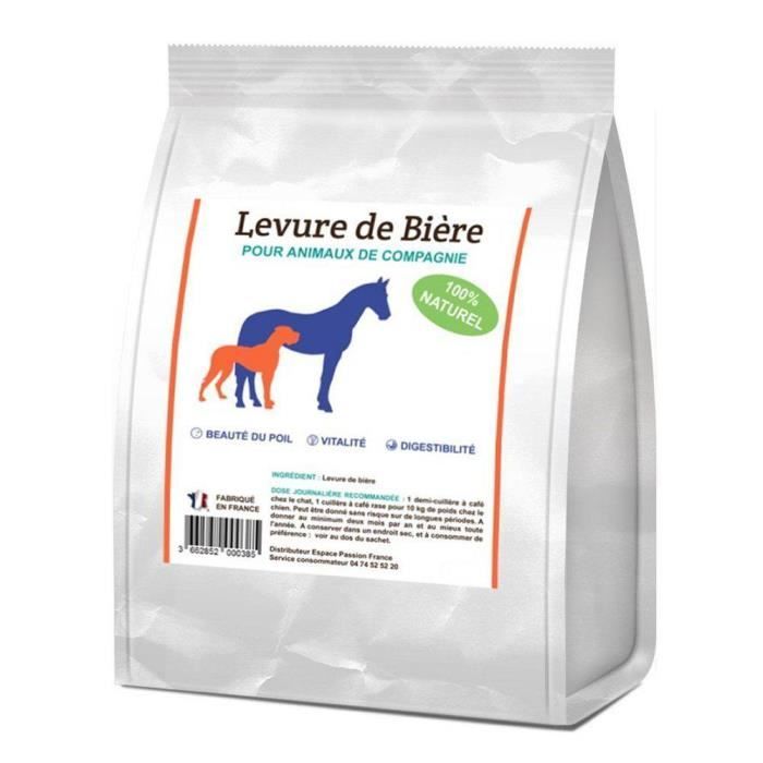 Levure de bière pour chien et chat