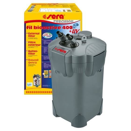 Comparer les prix de Sera - Filtre Extérieur Fil Bioactive 400 Uv Jusqu'à 400l Pour Aquarium D'eau Douce