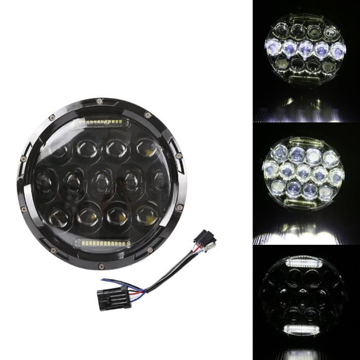 Phare LED Moto Multi 20 cm avec Clignotants intégrés - REMMOTORCYCLE