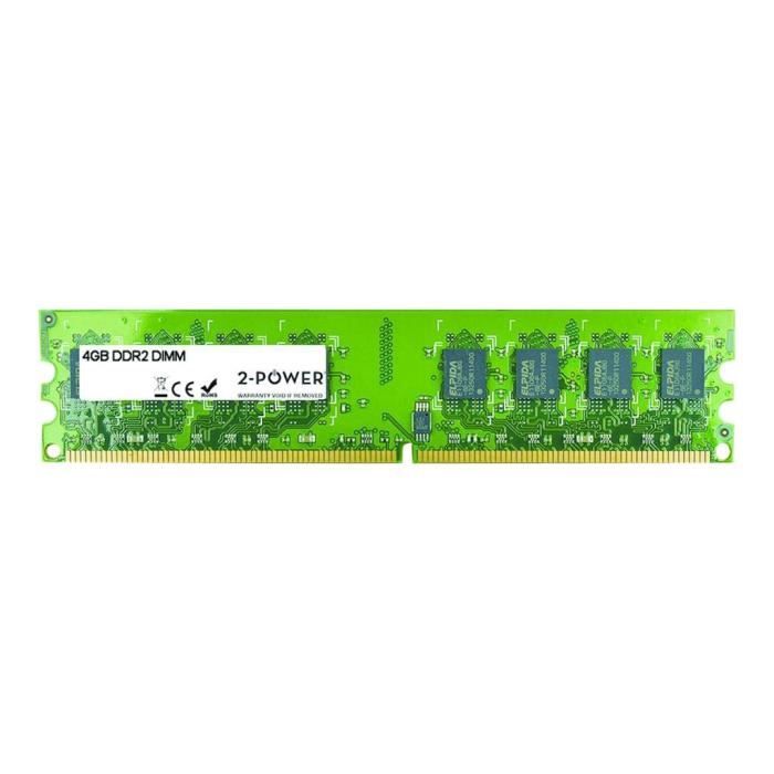 2 Power DDR3 module 4 Go DIMM 240 broches 1333 MHz / PC3 10600 CL9 mémoire sans tampon non ECC - vue 3