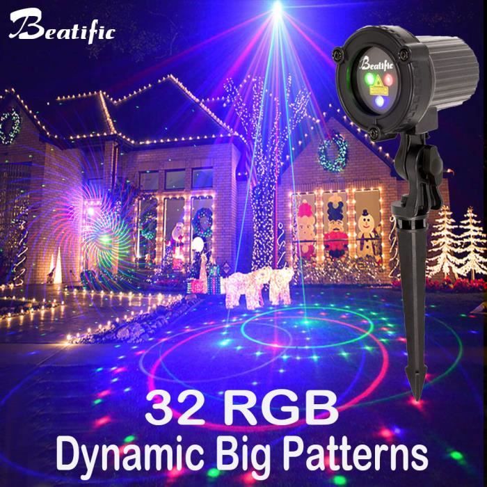 32RGB Projecteur Laser d