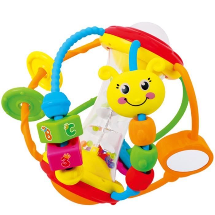 Jouet Bébé, 6 mois bébé jouet d'activité Hochets Boule jouet pour