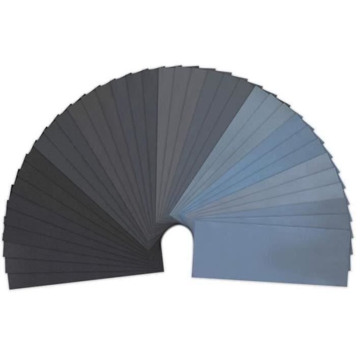 Triangle Ponceuse Abrasif 2500/3000/4000 Grain 3-1/2 Pouce Tampons 30 Pièces