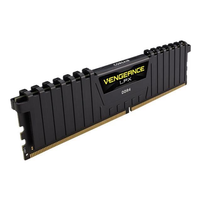 Vente Memoire PC Mémoire RAM Corsair Vengeance LPX Series Low Profile 128 Go (8x 16 Go) DDR4 2666 MHz CL16 - CMK128GX4M8A2666C16 pas cher
