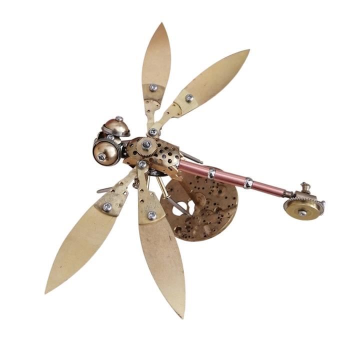 Métal Puzzle Modèle Ornements Mécanique Insecte Artisanat Décor À La ...