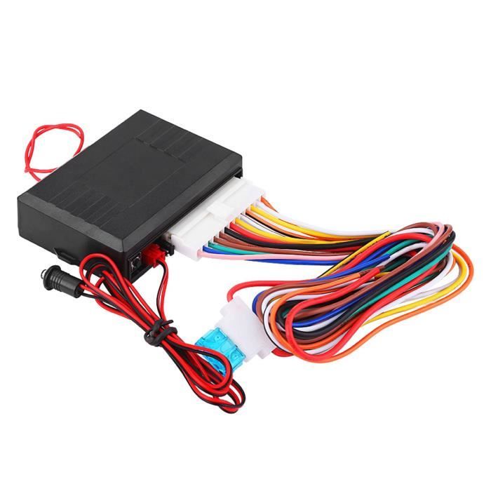 Kit D'entrée Sans Clé Et Centralisation Pour Voiture - Télécommande + Commande Par Téléphone - 12V - Version UK