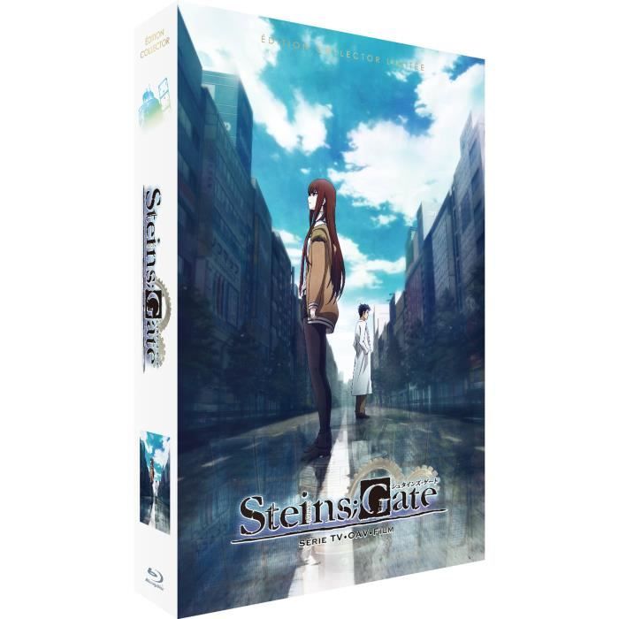 Steins;Gate - Intégrale + Film - Edition Collector Limitée - Combo [Blu-ray]  + DVD - Cdiscount DVD