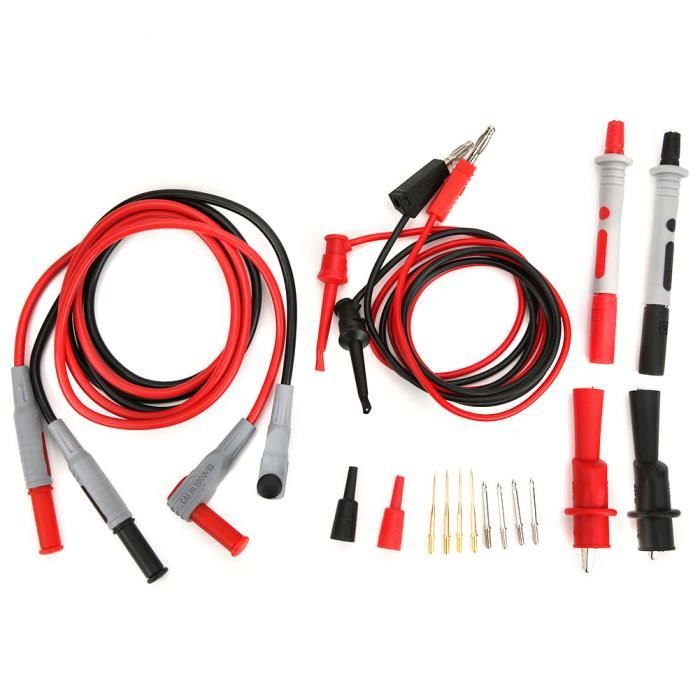 Kit Câble De Test SMA Mâle Vers Fiches Banane/crochet - Câble RG316 - Pour Multimètre Ou Mesure