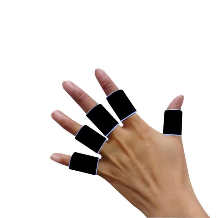 10pcs Douille Bandage de Doigt Protège-doigt pour Volleyball