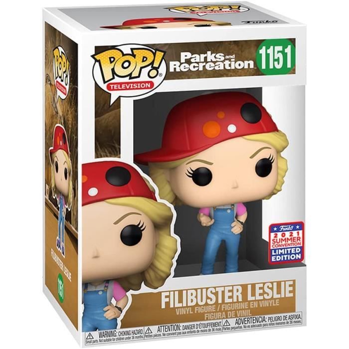 Funko Pop! TV: Parks & Rec – Leslie Knope - Parks and Recreation - Figurine en Vinyle à Collectionner - Idée de Cadeau - Produits Officiels - Jouets pour Les Enfants et Funko Pop! TV: Parks & Rec – Leslie Knope - Parks and Recreation - Figurine en Vinyle à Collectionner - Idée de Cadeau - Produits Officiels - Jouets pour Les Enfants et