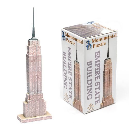 Puzzle 3D Ravensburger – Empire State Building 226 Piezas, Maqueta Sin Pegamento, Ideal Desde 10 Años
