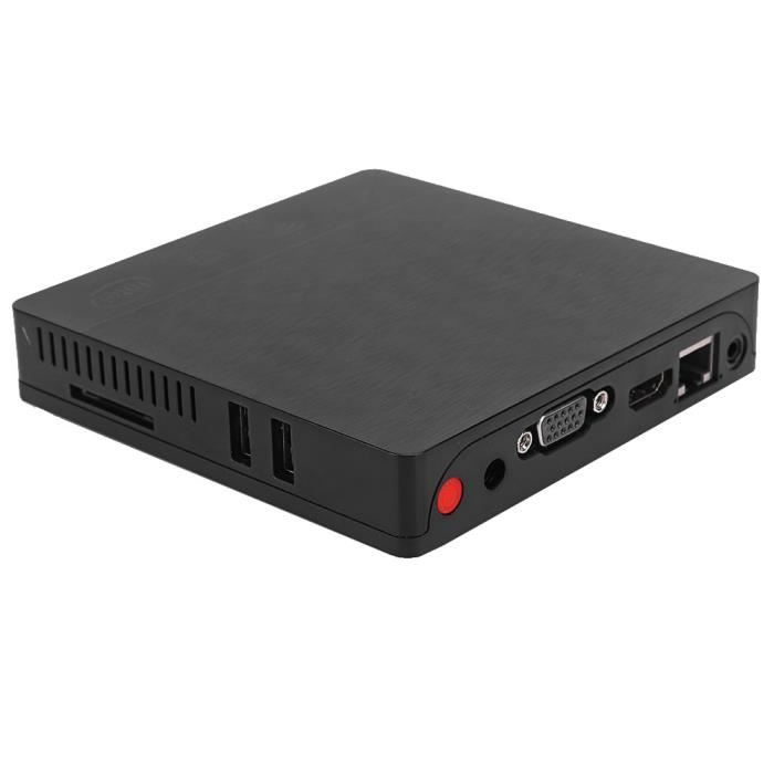 HURRISE Mini PC Portable Beelink BT3 PRO Mini PC Atom X5‑z8350 Prise en
