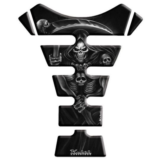 Protège réservoir moto 3D Faucheuse KT7500 Keiti® résine inaltérable