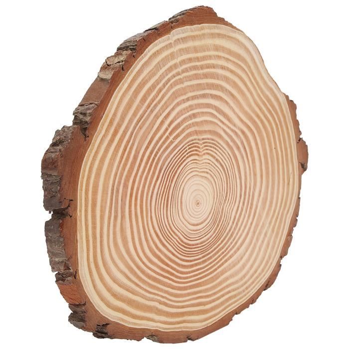 60 Tranches De Bois Naturel 30x10mm - Rondelles En Pin Pour Bricolage, Déco Et Art
