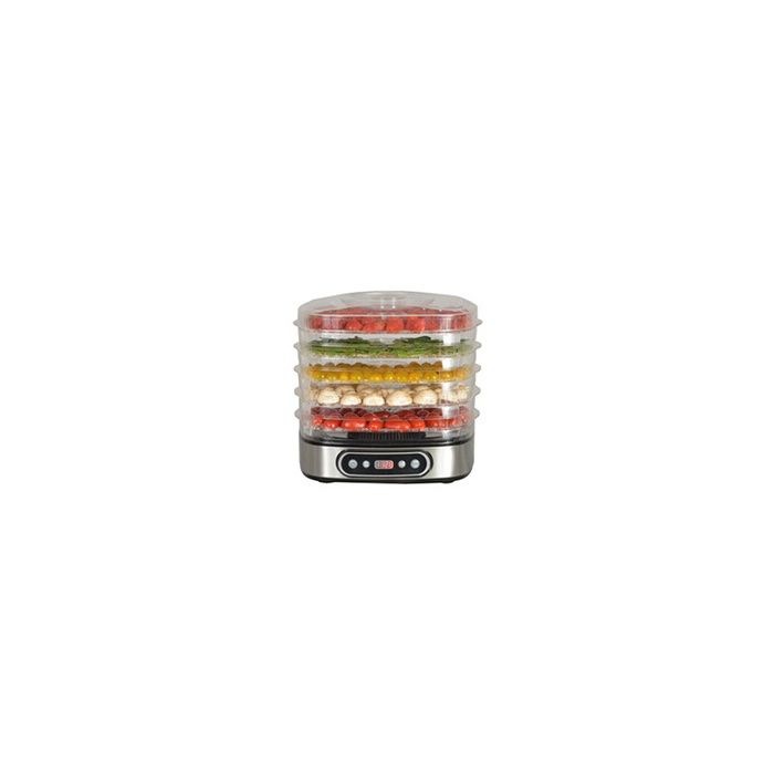 DÈshydrateur 5 plateaux Inox - Programmable - De 35∞ ‡ 70∞ C - Corps inox brossÈ