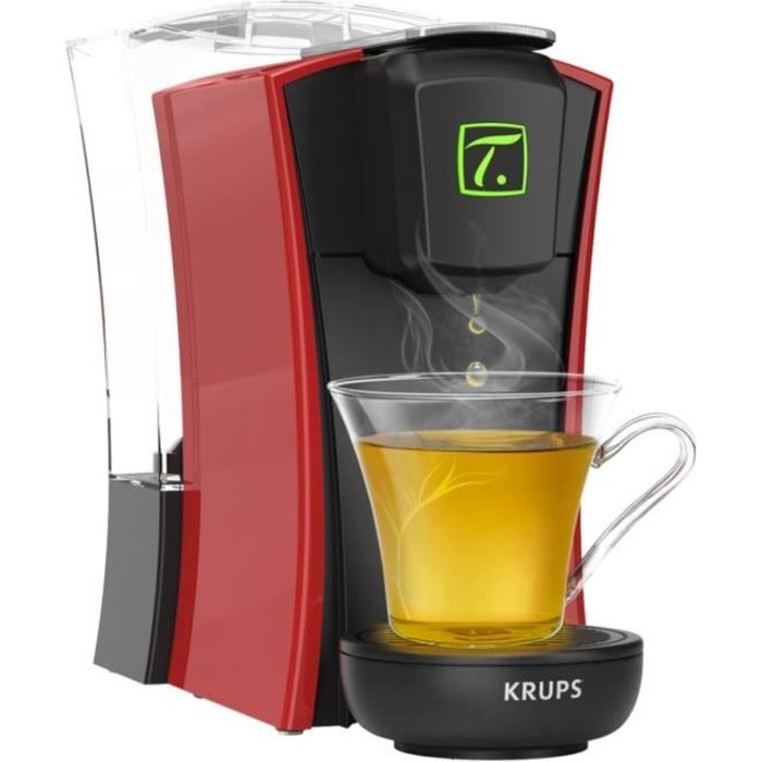 KRUPS YY4120FD Machine à thé à capsules Spécial.T MINI.T - Rouge