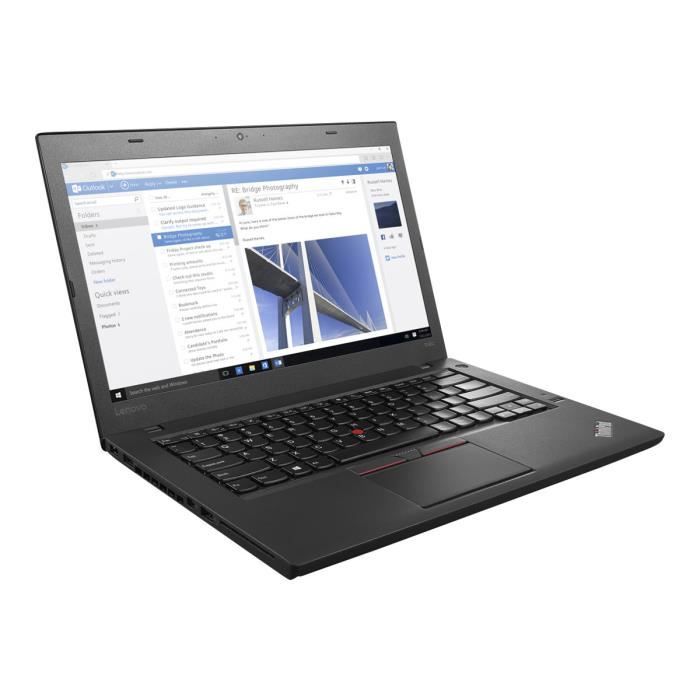 Lenovo ThinkPad T460 20FN Ultrabook Core i5 6200U - 2.3 GHz Win 10 Pro 64 bits 8 Go RAM 256 Go SSD TCG Opal Encryption 2 14 IPS… Reconditionné - Lenovo reconditionné disponible sur Cdiscount Seconde Vie
