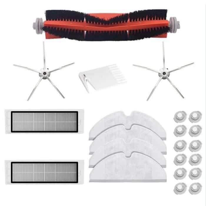 20pcs - Accessoires Pour Aspirateur Xiaomi Roborock S50 S51 S5 S6 E25