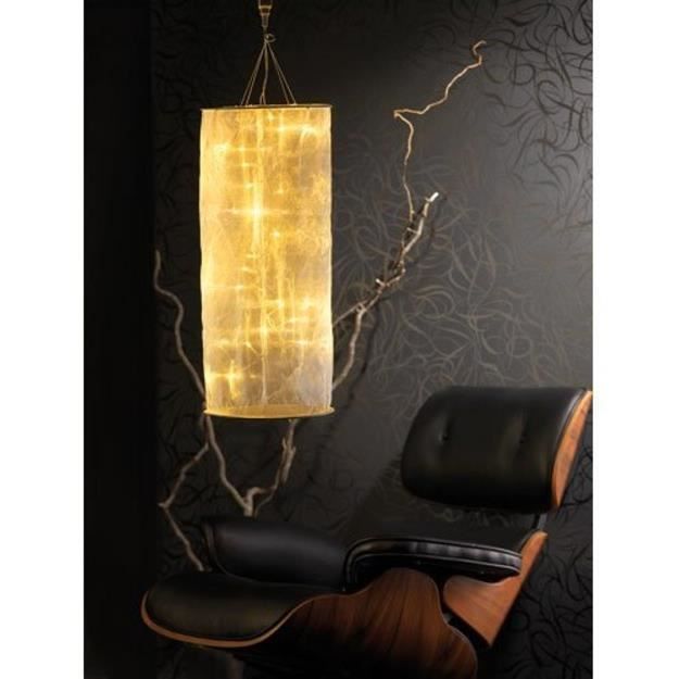 Lampe colonne à LED - LUNARTEC - 60 cm - Blanc - ivoire - Contemporain - Design