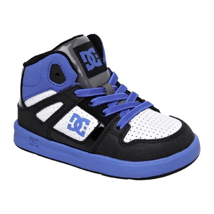 Baskets Bebe Dc Shoes Rebound Ul Bleu Bleu Cdiscount Chaussures