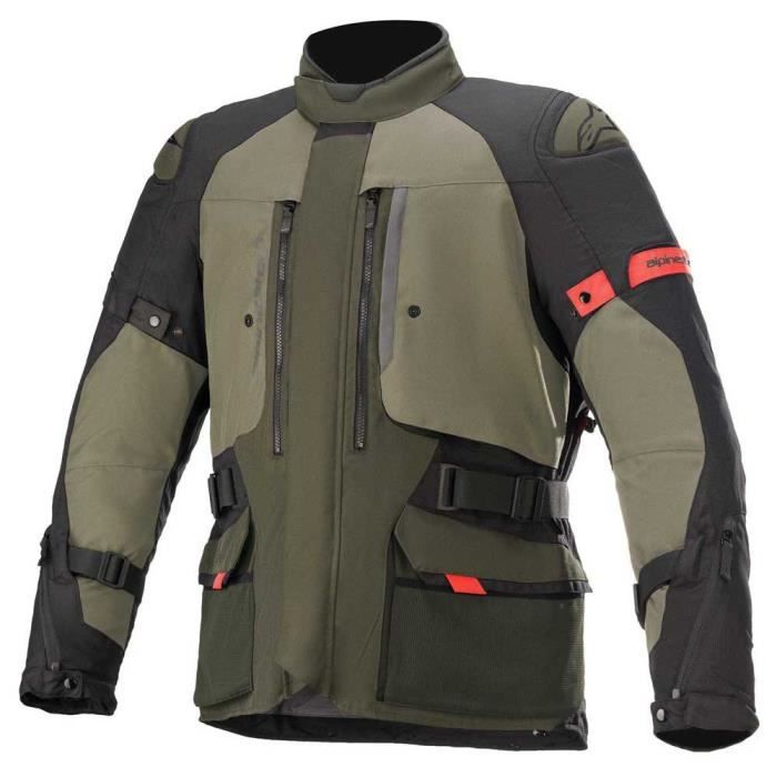 Alpinestars Ketchum Gore-Tex Veste textile moto Vert militaire M