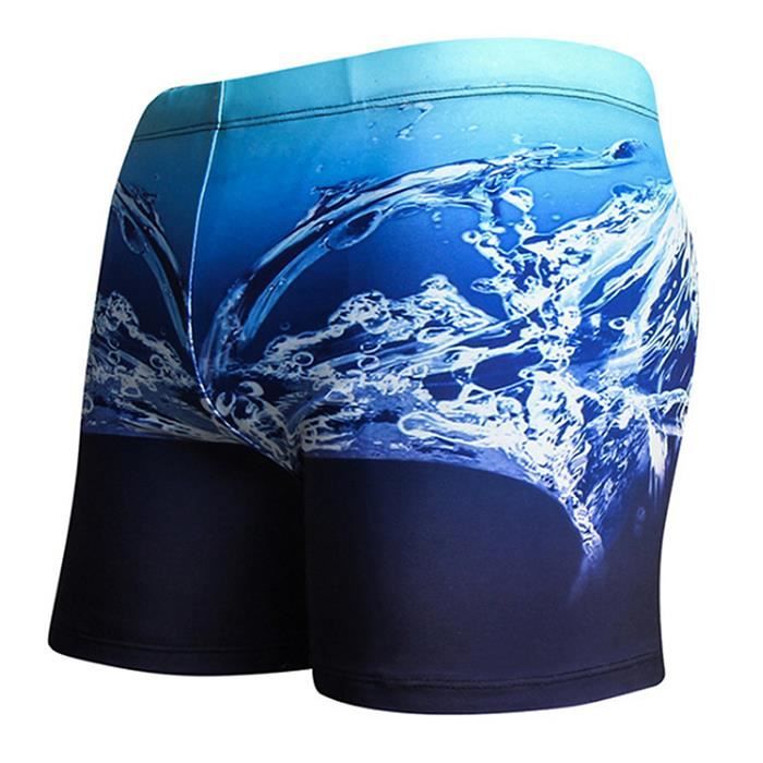 Slip De Bain Homme Taille Basse - Séchage Rapide, Résistant Chlore, Cordon Réglable