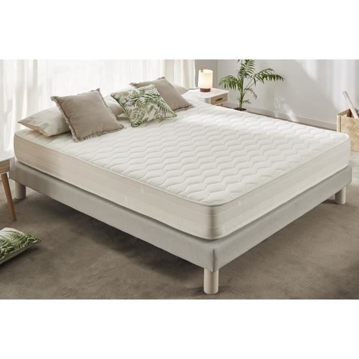 Mousse Qualité Maternelle Mother Nurture Matelas Couffin En Mousse - 66x28x4 Cm, Blanc, Housse Lavable, Hypoallergénique Couffin Bébé