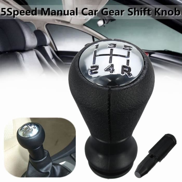 CWOQOCW Pommeau De Levier De Vitesse 5 Vitesses Pour Véhicules 106 206