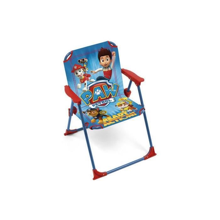 CHAISE PLIANTE PAW PATROL / PAT PATROUILLE Cdiscount Maison