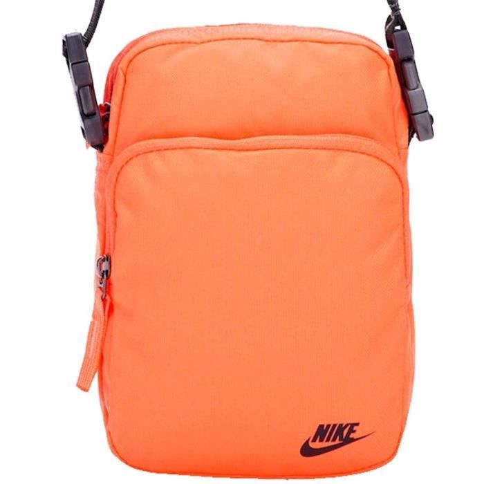 Sacs NIKE Heritage Smit 20 Orange Mixte Adulte Cdiscount