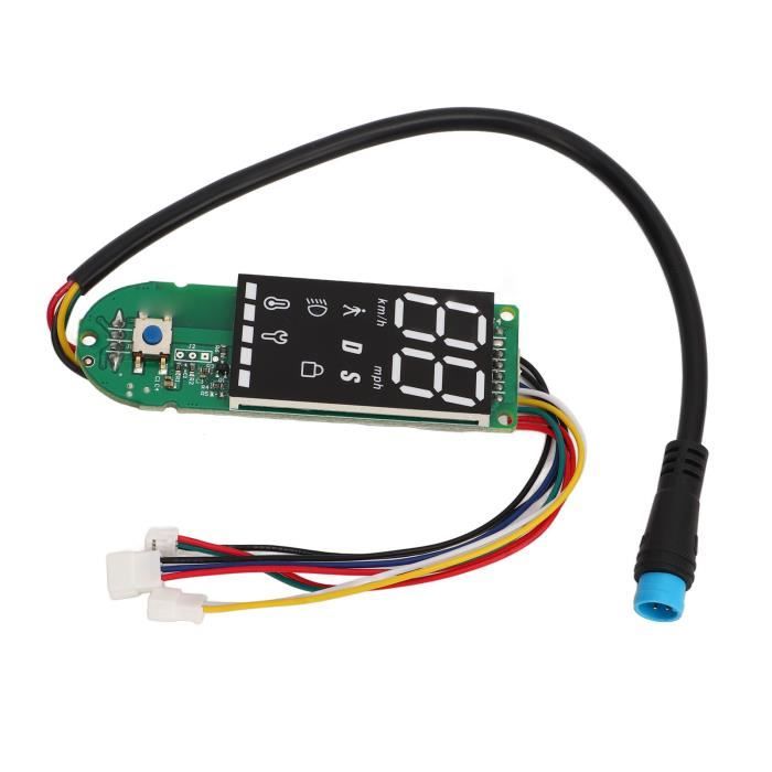 Tableau De Bord De Remplacement Pour Scooter électrique PRO2 - Affichage Bluetooth Clair, étanche, Facile à Installer