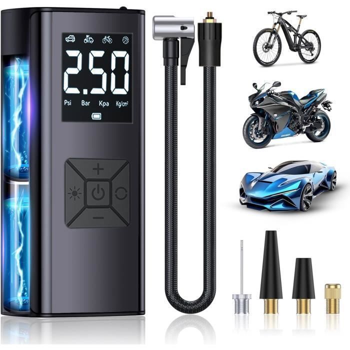 Gonfleur de Pneus - Intelligent - 4500mAh - Écran LCD - Lampe LED - 150PSI